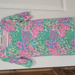 LILLY PULITZER Girls Knit Dress Size S (4-5)
